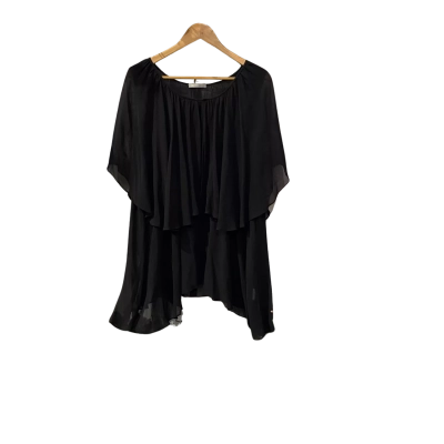 Morrison Womens  Size 12-14 / M-L Blouse Black  