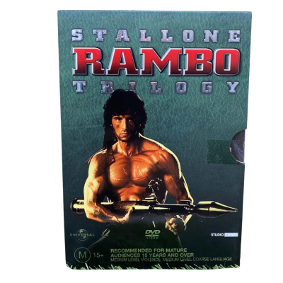 Stallone Rambo Trilogy DVD Set