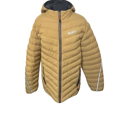 Superdry Mens  Size XXXL Puffer Beige 