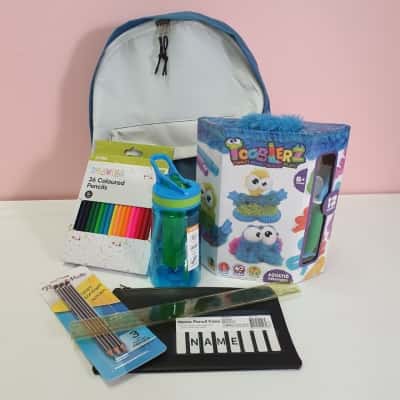 Junior Classic Backpack With School Supplies - New With Tags