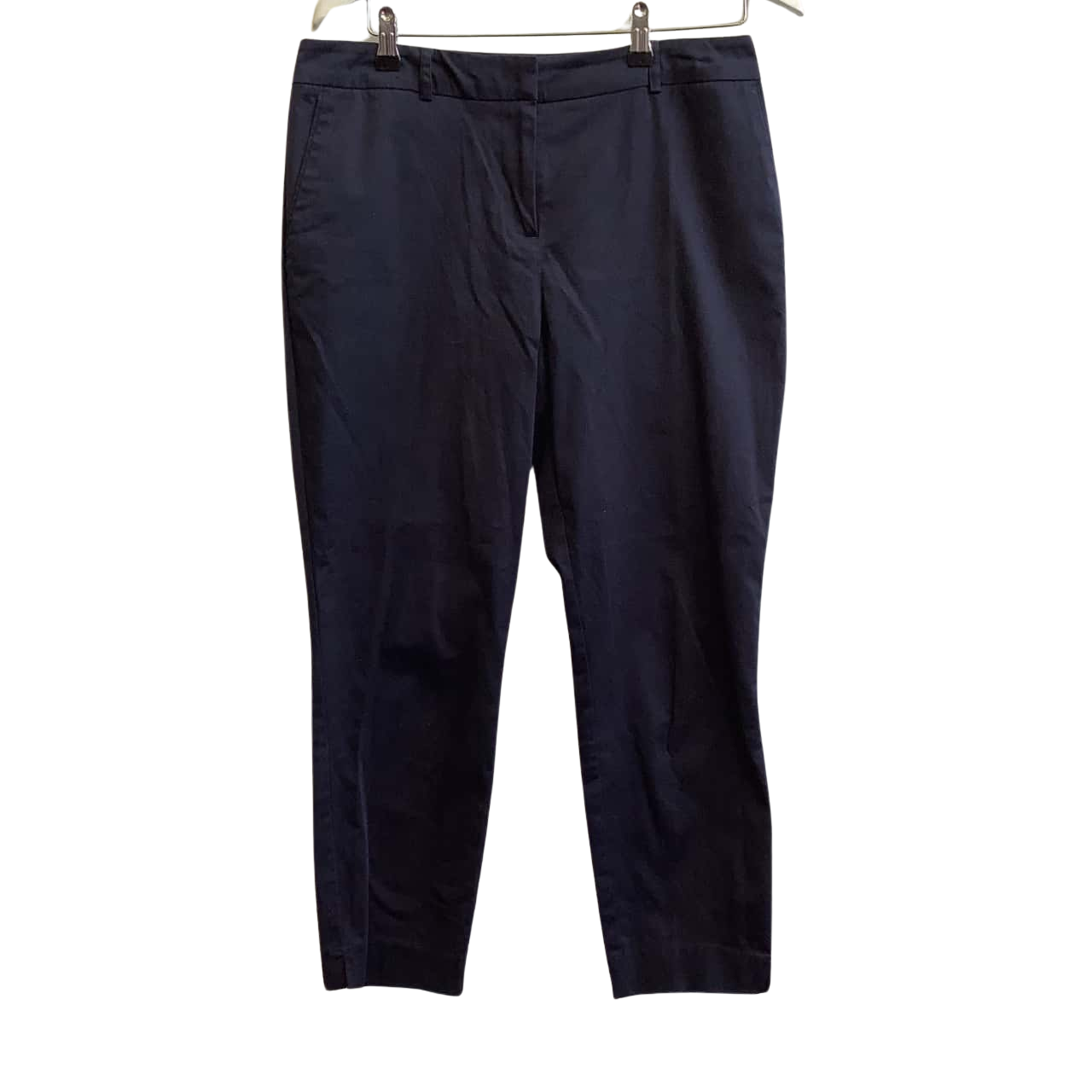 JacquiE Womens Size 12 Slim Fit Pants / Trousers Navy