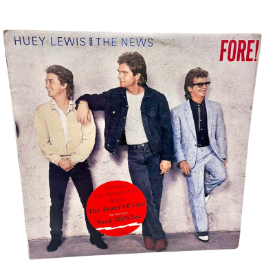 Huey Lewis & The News FORE Vinyl LP News