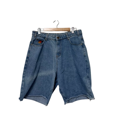Butter Size 32 Denim Baggy Shorts
