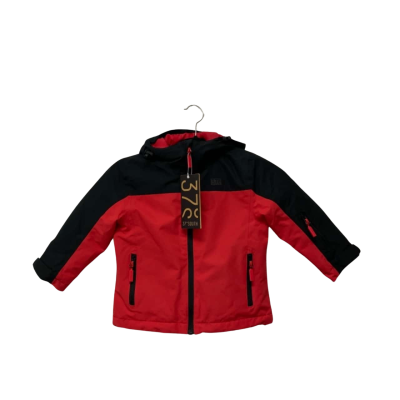 37 South Frost Snow Jacket Kids Black  / Red Size 2