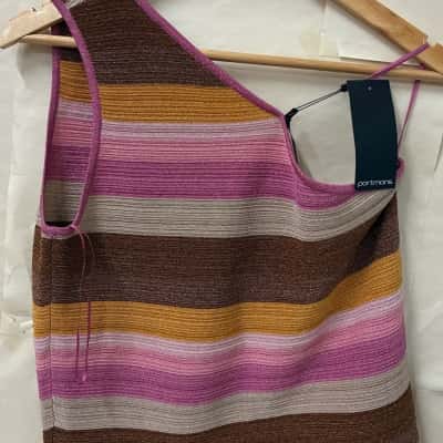 Portman gold lurex top