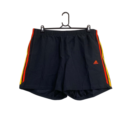 Adidas Mens Sport Shorts Size XXL Black  / Striped 