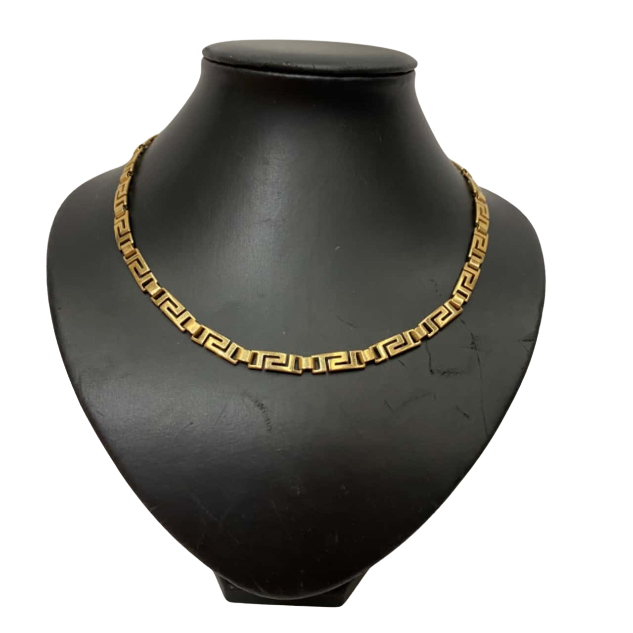 Costume Jewellery Gold Necklace Egypt Style Chain Short Length (s)