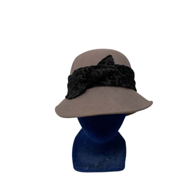 Scala Collection Womens  Size One Size Bowler Hat Taupe 