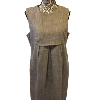 Veronika Maine Womens  Size 14 Free Size Dress Grey 
