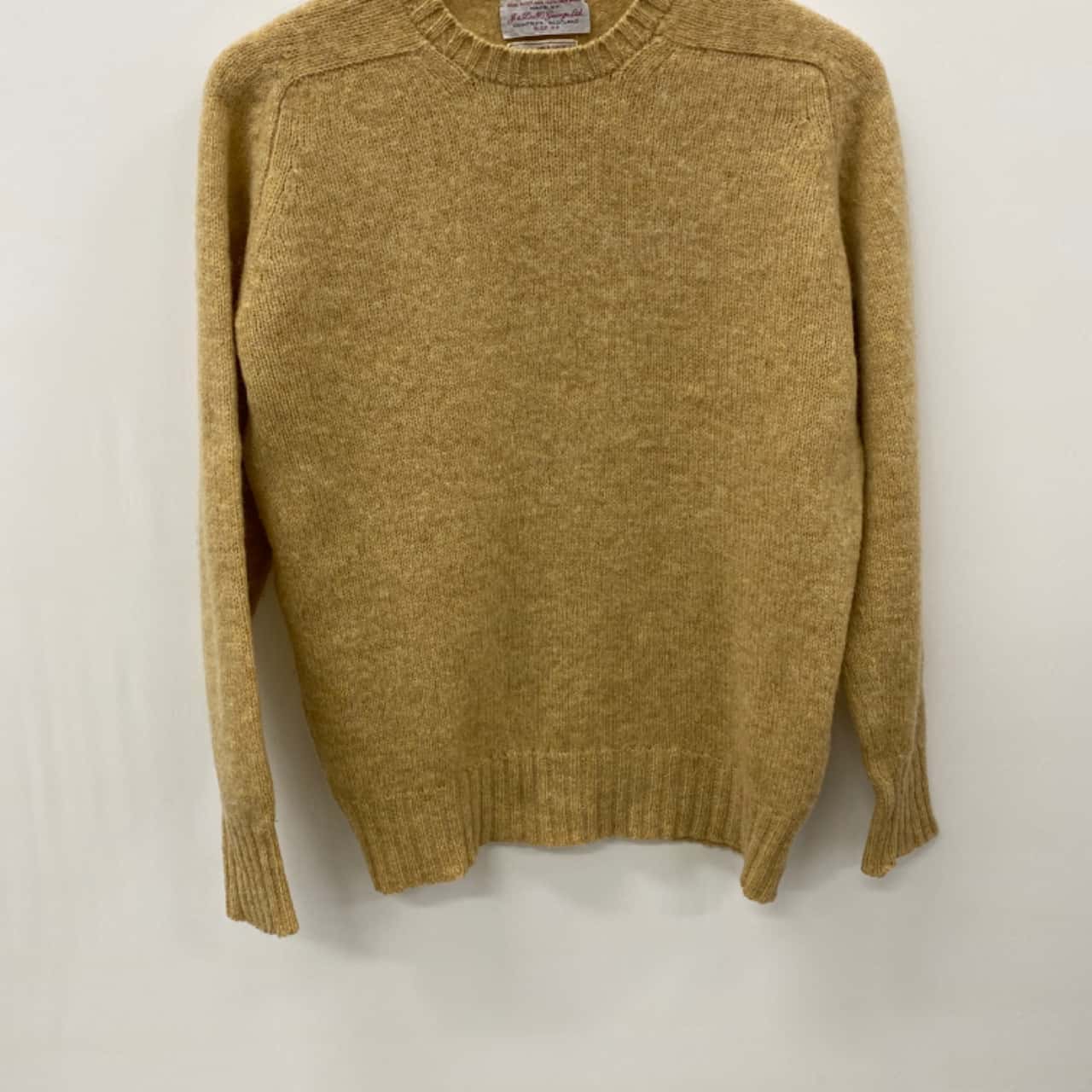 David Jones Mens Size 42 Crew Neck Brown / Gold (s)