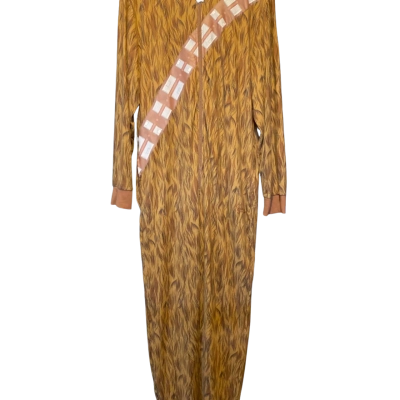 Peter Alexander Mens Wookie/Chewbacca Brown Starwars Onesie S / M