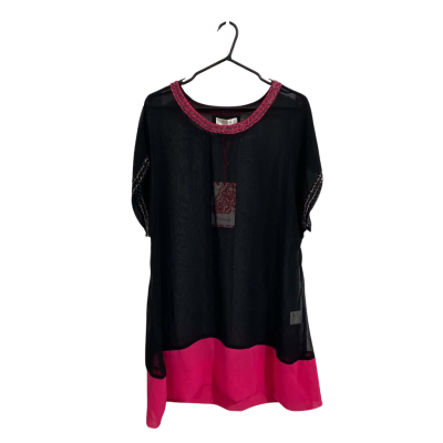 Clarity Womens  Size XL Casual Dress Black  