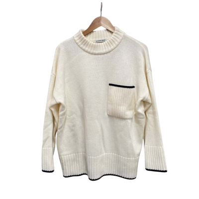 Country Road Womens  Size S Crew Neck Jumper Cream 