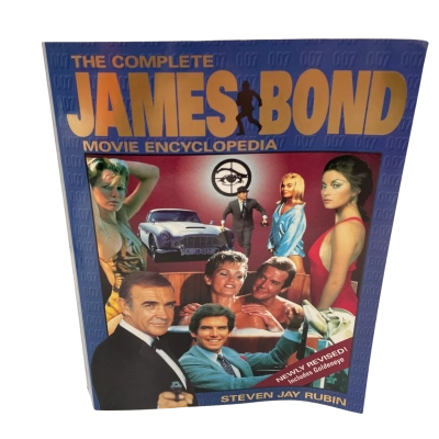 The complete James Bond movie in encyclopedia book