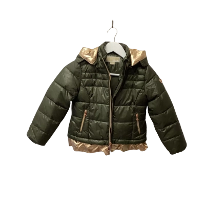 Michael Kors Girls  Size 5 Jackets Gold / Green 