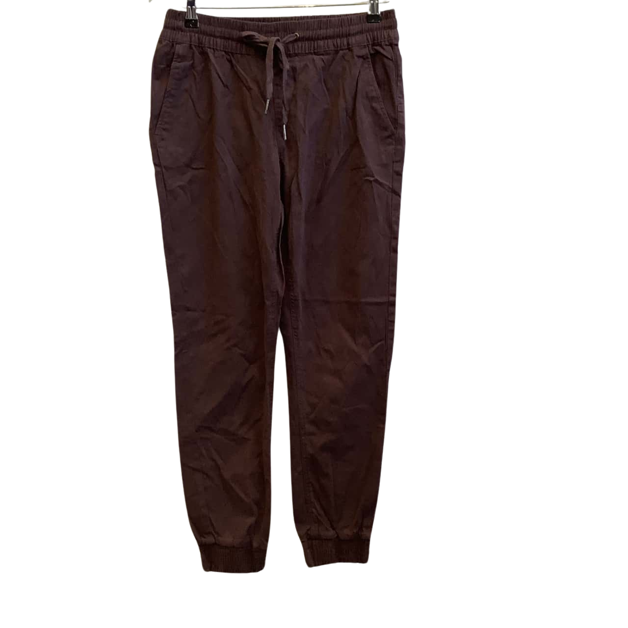 Rag Supply Mens Size S Cuffed Leg Pants Dark Brown(s)