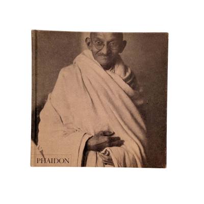 Gandhi A Photo Biography Large Phaidon Hardcover by Peter Ruhe