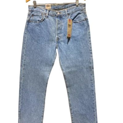 Levi's 501 Original Mens  Size 33 Straight Leg Jeans Blue 