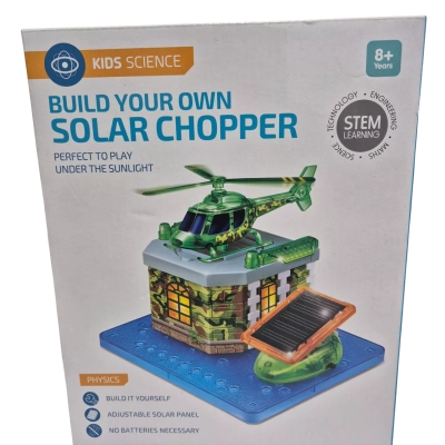 Kids Science Kit – Build Your Own Solar Chopper.