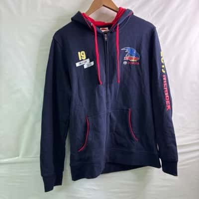 Adelaide Crows 2015 Member Womens Size 16 Hooded Jacket Blue BNWT