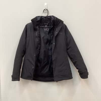 Kathmandu Womens  Size 8 Puffer Jacket Black  