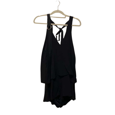 Bec & Bridge Womens  Size 8 Sleeveless Playsuit Black  