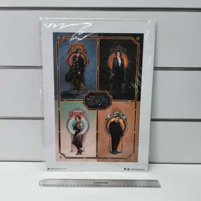 Fantastic Beasts Art Print Sealed Like New 