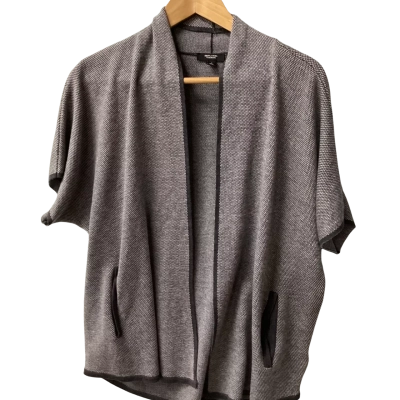 Simply Vera Vera Wang Womens  Size 8 cardigan Vest Grey B