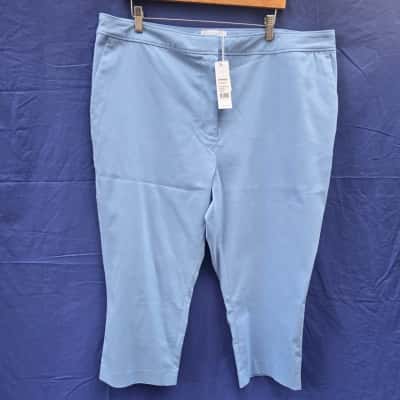 Commonry  Womens  Size 18 Capris Pants Blue 