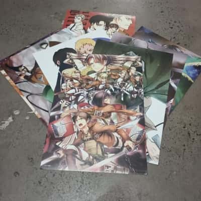 Assorted Anime Posters x 8