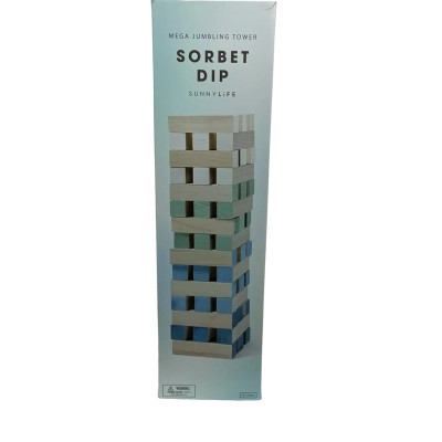 Mega Jumbling Tower - Sorbet Dip - Sunny Life 