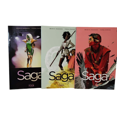 3 Saga Graphic Novels