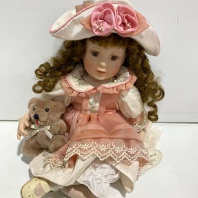 Handmade Porcelain Doll