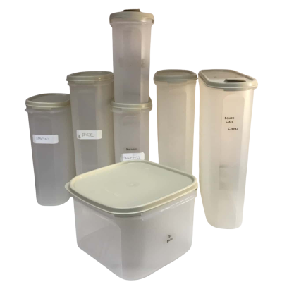 Vintage Tupperware Containers as pictured