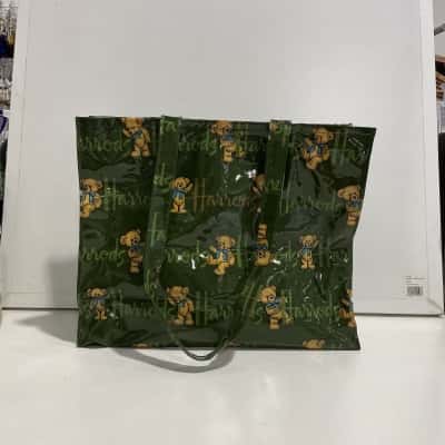 Harrods Green Totebag