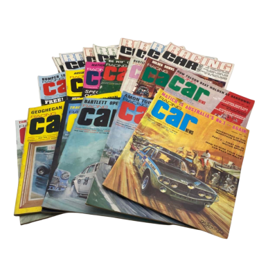 21x 1969-1971 ‘Racing Car News’ Magazines