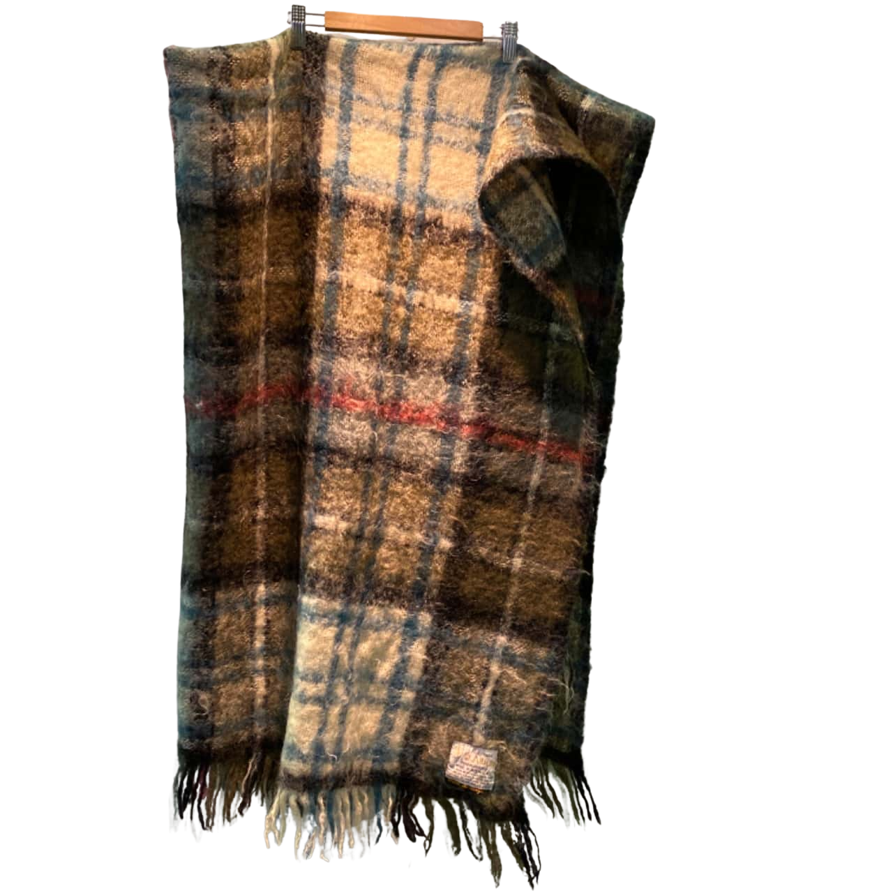 St. Albans Mohair Pile plaid Blanket (s)