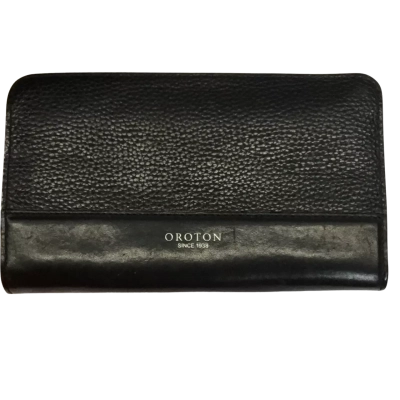 Oroton Womens Wallet Black  