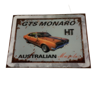 New 5D Australian Muscle Car Placemats 30cm X 40cm GTS Monaro HT #2232-1-PP