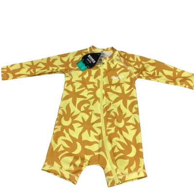 Bonds Swim Zip Suit - Size 1 - BNWT - RRP $42.99