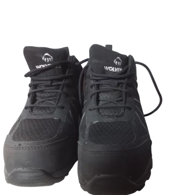 Wolverine Mens  Size 9 Steelcap Boots  Black  