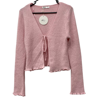 Ally Fashion Women's Cardigan - Pink - Size 14 / L - NWT