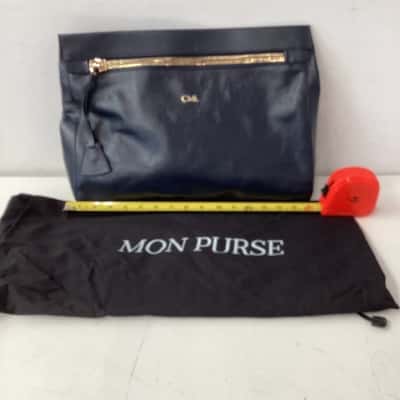 Mon Purse  Unisex Dark Navy Blue 