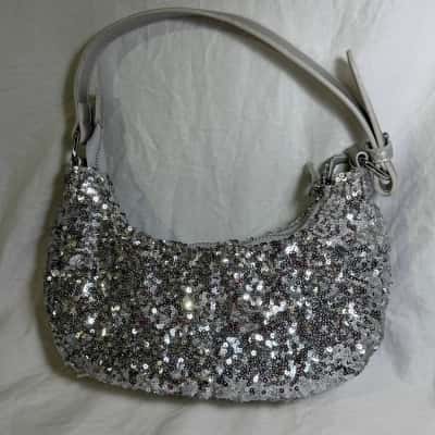 Tony Bianco Shoulder Bag Silver 