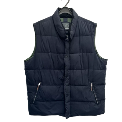 Gazman Mens  Size L Puffer Navy Blue Vest