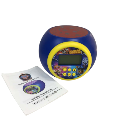 Paw Patrol Projector Alarm Clock Untested