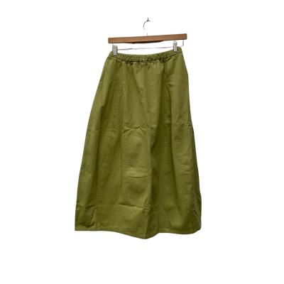 Oli Seoul Womens Midi Skirt Size M /12 Olive 