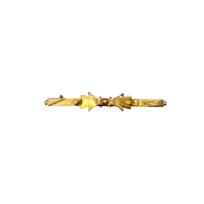  Bar Brooch Gold 