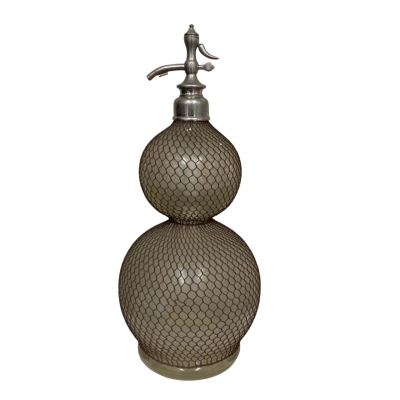 Large Vintage antique soda siphon BA & Co London