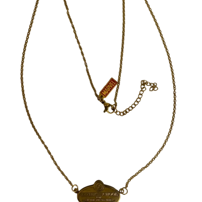 Marvel Xavier’s School Womens Necklace Gold 